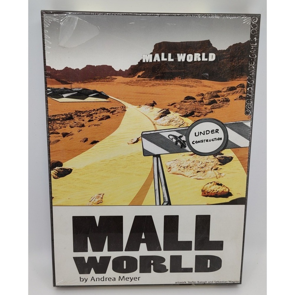 Mall World Board Game Rio Grande Games Brand‎ New Sealed Out Of Print